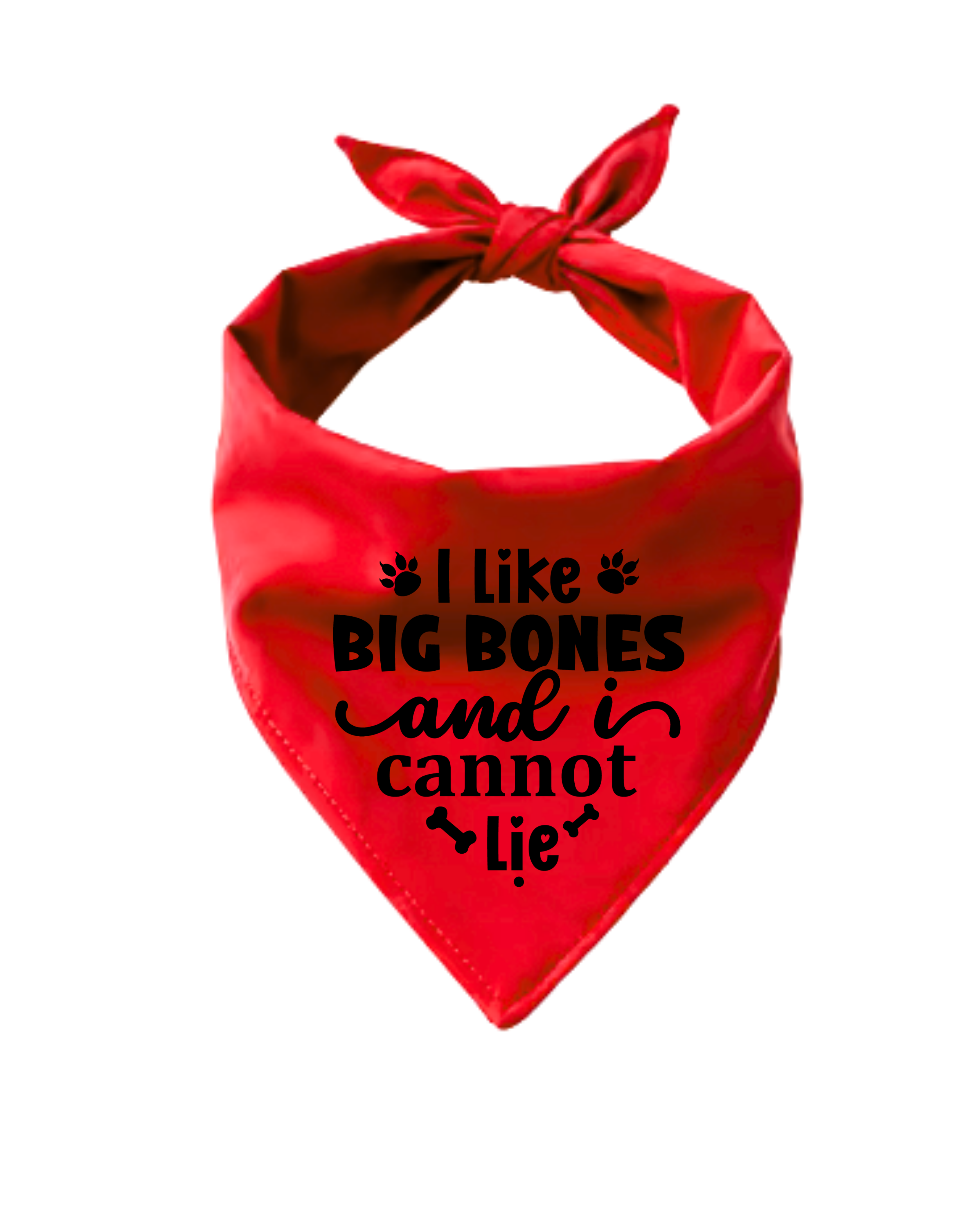 Big Bones Dog Bandana | Personalized Pet Accessory – Ignite Studio